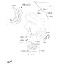 Diagram for 2015 Kia Rio Oil Pan - 215102B040