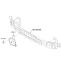 Diagram for Kia Rio Horn - 966101W501