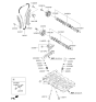 Diagram for 2019 Kia Soul Exhaust Valve - 222122B000