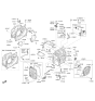 Diagram for 2012 Kia Rio Transfer Case Mount - 4521826000