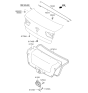 Diagram for 2014 Kia Rio Tailgate Lock - 812301W010