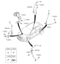 Diagram for 2016 Kia Rio ABS Control Module - 589201W470