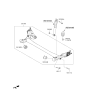Diagram for Kia Rio Axle Pivot Bushing - 551601W000
