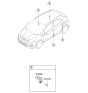 Diagram for Kia Sedona Door Jamb Switch - 93560B4000