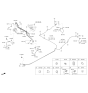 Diagram for 2013 Kia Rio Brake Line - 587371W300