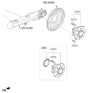 Diagram for 2017 Kia Rio Wheel Bearing - 527500U000