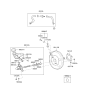 Diagram for Kia Rio Brake Master Cylinder Reservoir - 585101W200