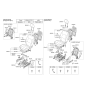 Diagram for 2017 Kia Rio Air Bag Control Module - 889201W500