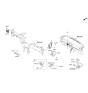 Diagram for Kia Optima Car Key - 95440D4000