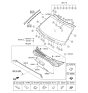 Diagram for 2018 Kia Optima Hybrid Windshield - 86111A8130