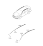 Diagram for 2016 Kia Optima Hybrid Air Bag - 85010D4000