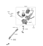 Diagram for 2019 Kia Optima Hybrid Power Steering Assist Motor - 56330D4510