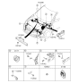 Diagram for 2019 Kia Optima Hybrid Relay Block - 91960A8040