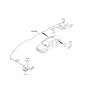 Diagram for 2020 Kia Optima Hybrid Antenna - 96210A8001CR5