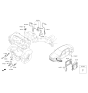 Diagram for 2019 Kia Optima Hybrid Crankshaft Position Sensor - 391802E600