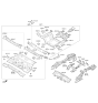 Diagram for 2020 Kia Optima Floor Pan - 65610D4000