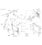 Diagram for 2019 Kia Sorento A/C Condenser - 97606C5600