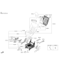 Diagram for 2019 Kia Sorento Seat Cushion - 89200C6800C61