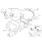 Diagram for Kia Sorento Trunk Latch - 81230C5000