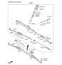 Diagram for Kia Sorento Rack And Pinion - 56500C5500