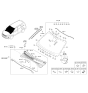 Diagram for 2020 Kia Sorento Windshield - 86110C6190