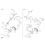 Diagram for Kia Cadenza Oil Cooler Hose - 25422F6500