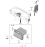 Diagram for 2019 Kia Sorento Body Control Module - 95770C6500