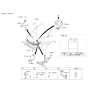 Diagram for Kia Battery Cable - 91851C6510