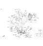 Diagram for 2020 Kia Sorento Armrest - 89900C6611C63