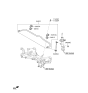 Diagram for 2018 Kia Sorento Sway Bar Bushing - 54813B8000