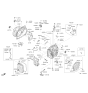 Diagram for 2019 Kia Sorento Oil Pan - 452803F850