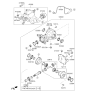 Diagram for 2022 Kia Sportage Differential Bearing - 530423B500