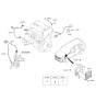 Diagram for 2020 Kia Sorento Engine Control Module - 391732GMA0