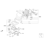 Diagram for 2015 Kia Sorento Seat Cushion - 89100C6500C61