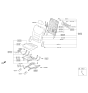 Diagram for 2020 Kia Sorento Seat Cushion - 89100C6500C61