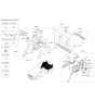 Diagram for Kia Sorento Cup Holder - 85733C5300WK
