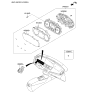 Diagram for 2015 Kia Cadenza Speedometer - 940213R071