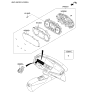 Diagram for 2016 Kia Cadenza Instrument Cluster - 940213R071