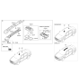 Diagram for 2016 Kia Cadenza Dome Light - 928003R110TX