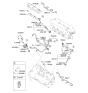 Diagram for Kia K900 Fuel Injector - 353103C560