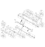 Diagram for Kia Axle Shaft - 495013R950