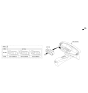 Diagram for 2013 Kia Cadenza Dimmer Switch - 937103RAC0WK
