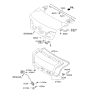 Diagram for 2013 Kia Optima Door Striker - 81210A7000