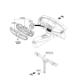 Diagram for 2015 Kia Cadenza A/C Switch - 972503RGF0