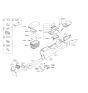 Diagram for 2012 Kia Soul Antenna - 954203K200