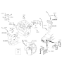 Diagram for Kia Cadenza Engine Control Module - 391103CGN5