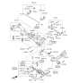 Diagram for Kia Optima Sway Bar Link - 555303R000