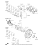 Diagram for 2014 Kia Sorento Oil Pump Rotor Set - 231233CGA1