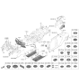 Diagram for 2024 Kia Sportage Dash Panels - 84120DW100