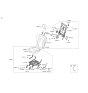 Diagram for 2023 Kia Sportage Seat Cushion - 89100DW010FG5